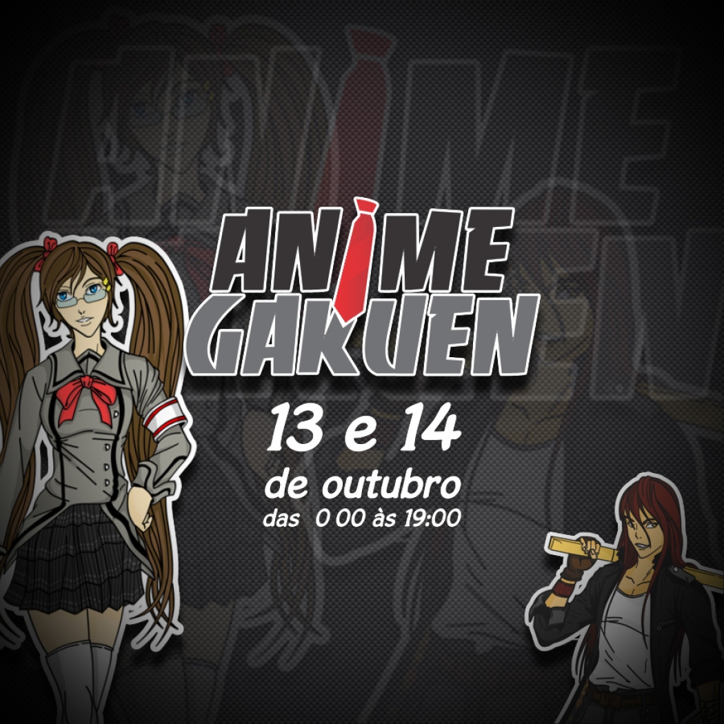 Anime Gakuen 2012 acontece em Outubro em Floripa