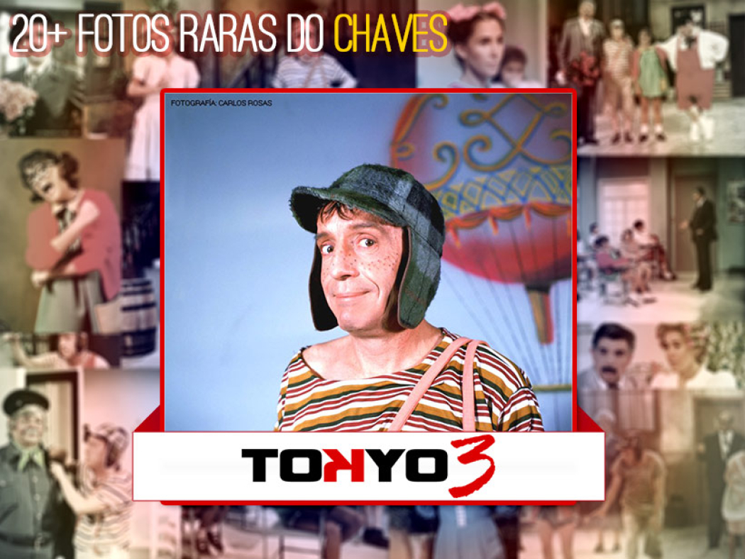 Mais de 20 fotos raras da Turma do Chaves