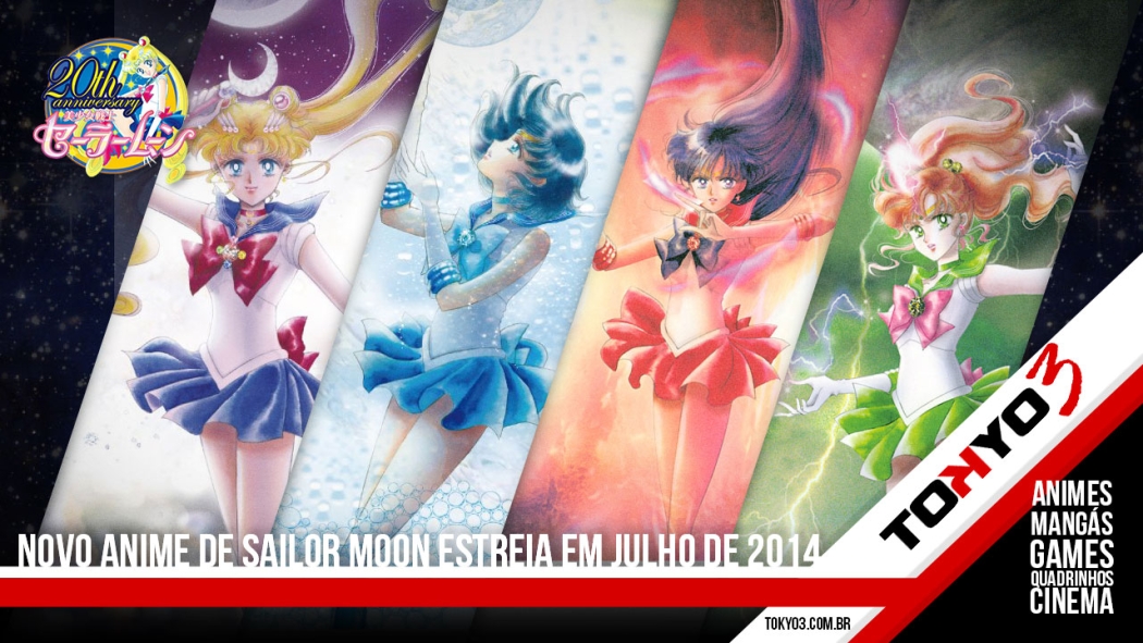 Novo anime de Sailor Moon estreia em Julho de 2014