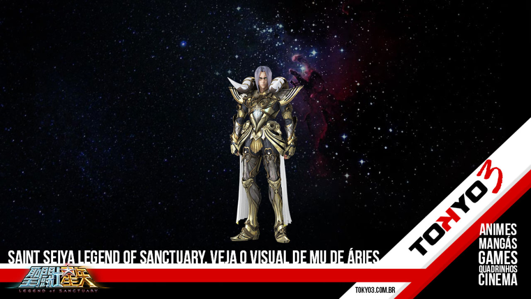 Saint Seiya Legend of Sanctuary, confira o visual de Mu de Áries