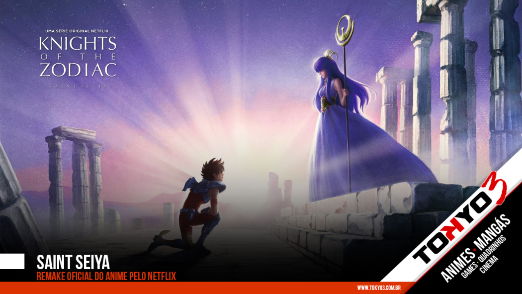 Saint Seiya terá remake oficial pelo Netflix