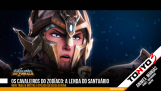 Seiya e os cavaleiros de Bronze devem proteger a Deusa Athena em Os Cavaleiros do Zodíaco: A Lenda do Santuário