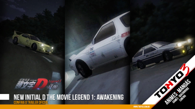 Confira o trailer oficial New Initial D the Movie Legend 1: Awakening