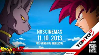 Pré-venda de ingressos para Dragon Ball Z - A Batalha dos Deuses