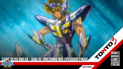 Saint Seiya Omega - Episódio 94 dedicado a personagens secundários como Jabu de Unicórnio  na reta final do anime