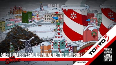 Veja a abertura "Especial de Natal" de Os Simpsons