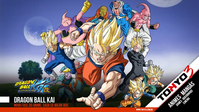 Dragon Ball Kai estreiou hoje a nova fase de Majin Boo na Fuji TV