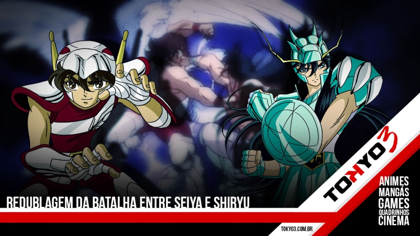Duelo de Araque - Redublagem da batalha entre Seiya e Shiryu