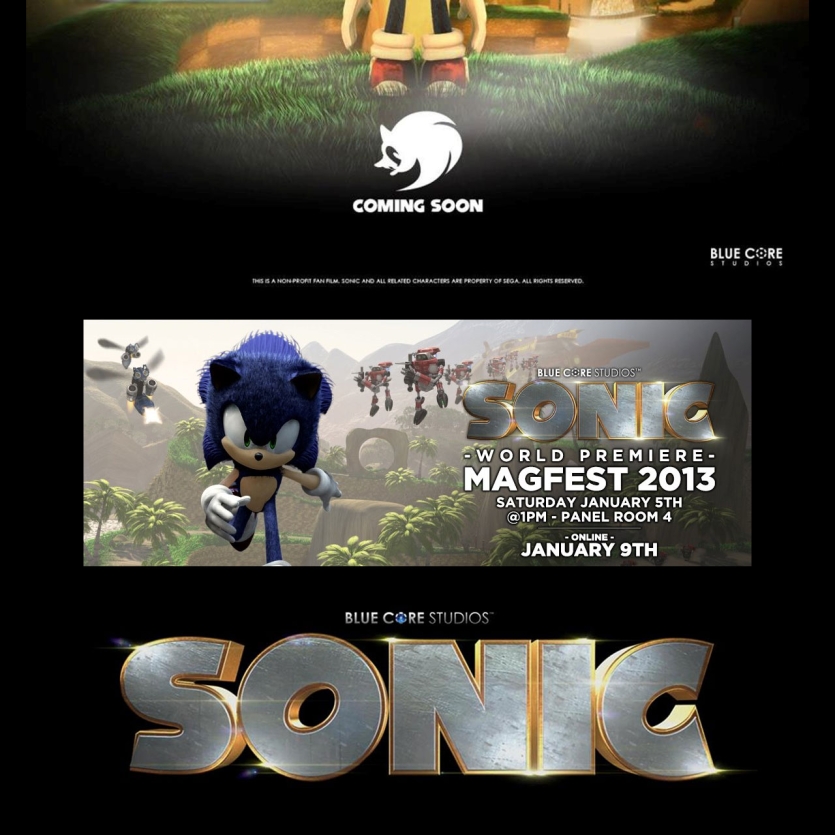 Live-Action de Sonic feito por fãs