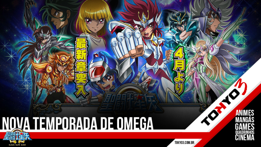 Nova temporada de Saint Seiya Omega no próximo dia 7 de Abril