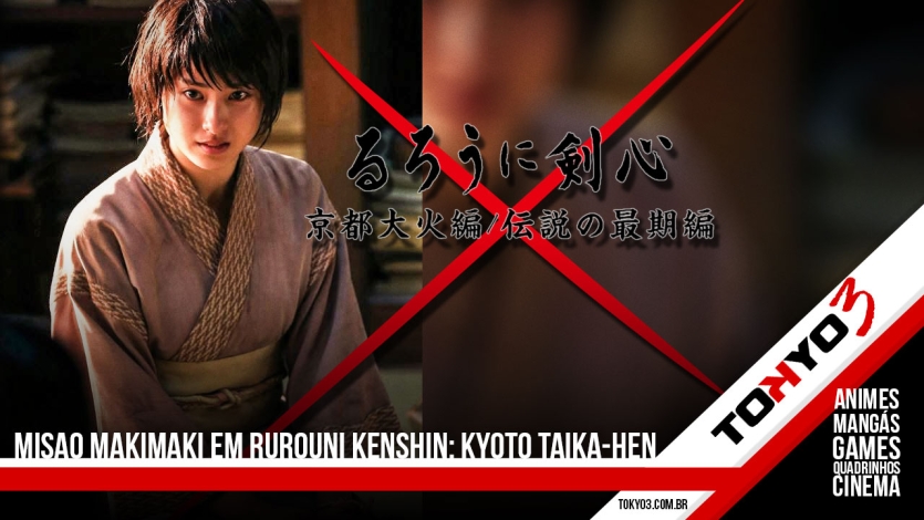 Novas imagens do novo Live Action de Rurouni Kenshin, Misao Makimachi