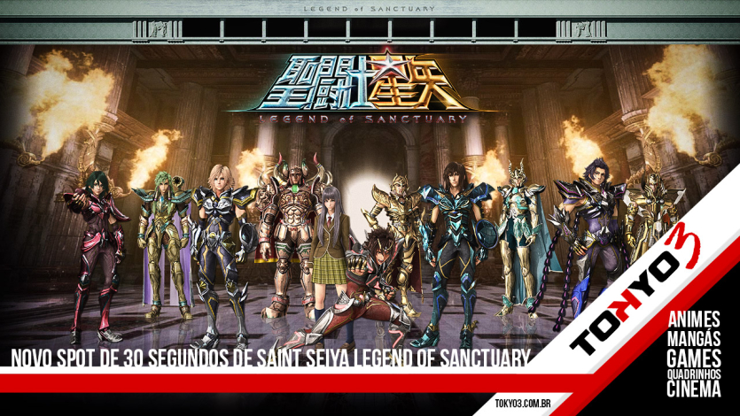 Novo spot de 30 segundos de Saint Seiya Legend of Sanctuary