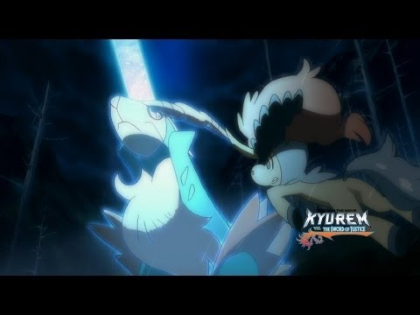 Pokémon the Movie: Kyurem vs. The Sword of Justice trailer estendido para os EUA
