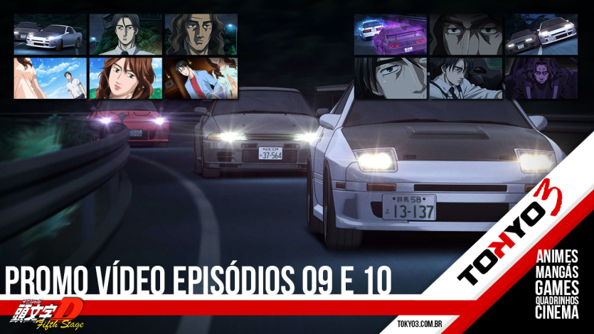 Promo vídeo de Initial D 5th Stage - ep 09 e ep 10