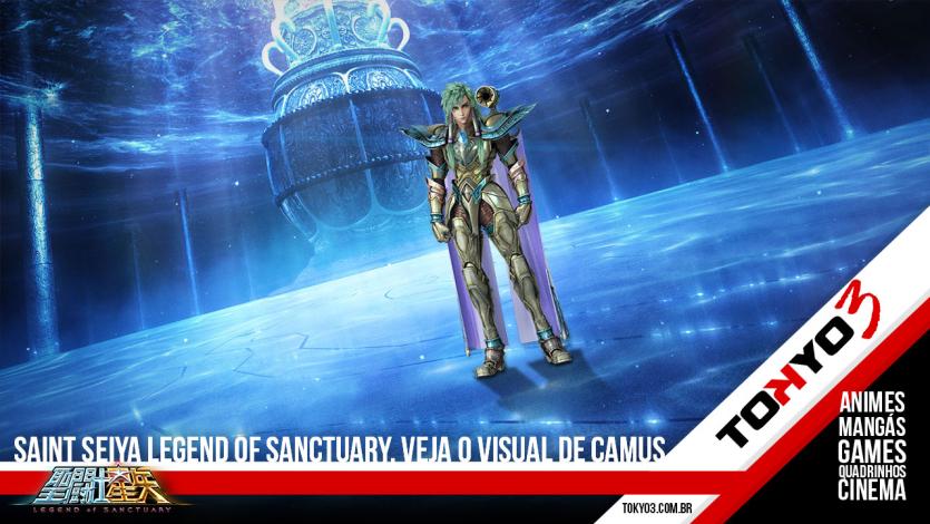 Saint Seiya Legend of Sanctuary, confira o visual de Camus de Aquário