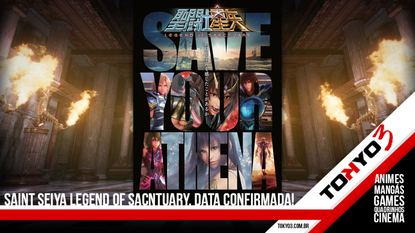 Saint Seiya Legend of Sanctuary, confirmado a data de lançamento