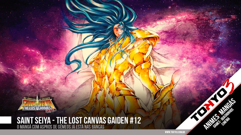 Lost Canvas Gaiden: fotos do volume 10 (Sísifo de Sagitário) do