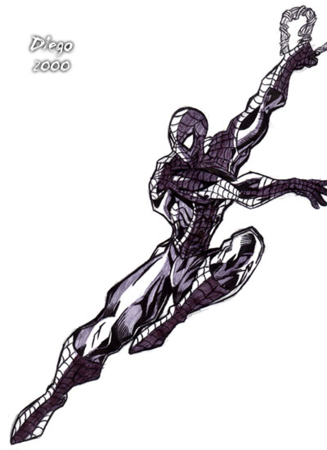 Spider Style feito por Diego Alberto da Silva Tillmann