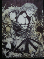 Samurai feito por Fábio de Oliveira Santos