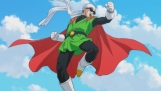 O Super Saiyaman surge para salvar a festa