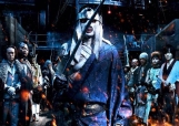 Makoto Shishio e o Clã das Dez Espadas em Pôster especial do Juppongatana em Rurouni Kenshin: Kyoto Taika-hen