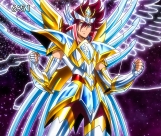 Kouga de Pegasus - Armadura com verdadeiro poder do ômega, o Ômega Supremo