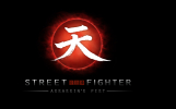 Street Fighter: Assassin&rsquo;s Fist - Logotipo fundo preto