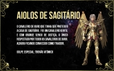 Aiolos de Sagitário - Os Cavaleiros do Zodíaco: A Lenda do Santuário
