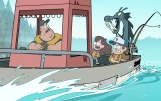 Soos Mabel e Dipper em Gravity Falls