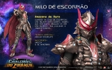Os Cavaleiros do Zodíaco: A Lenda do Santuário - Ficha Técnica de Milo