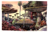 Mushroom Fields - por Max Cabrera