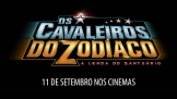 Os Cavaleiros do Zodíaco: A Lenda do Santuário - Logotipo - 11 de Setembro nos cinemas