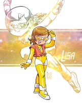 Lisa, a Combo Ranger Amarela