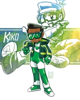 Kiko, o Combo Rangrer Verde