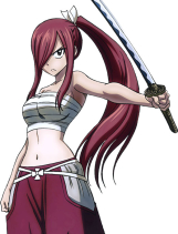 Fairy Tail - Nova temporada - Sayaka Ohara interpreta Erza Scarlet