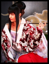 Maryjun Takahashi como Yumi Komagata em Rurouni Kenshin: Kyoto Taika-hen