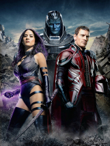 Apocalipse, Psylocke e Magneto em X-Men: Apocalipse