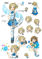 Inori Aizawa, personagem criada pela Collateral Damage Studios versão final do Guide Inori Aizawa, personagem criada pela Collateral Damage Studios versão final do Guide