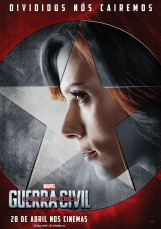 Capitão América: Guerra Civil - Poster da Viúva Negra - #TimeHomemDeFerro Capitão América: Guerra Civil - Poster da Viúva Negra - #TimeHomemDeFerro