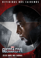 Capitão América: Guerra Civil - Poster do Pantera Negra - #TimeHomemDeFerro Capitão América: Guerra Civil - Poster do Pantera Negra - #TimeHomemDeFerro