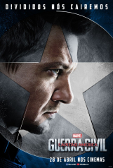 Capitão América: Guerra Civil - Poster do Gavião Arqueiro - #TimeCapitãoAmérica Capitão América: Guerra Civil - Poster do Gavião Arqueiro - #TimeCapitãoAmérica