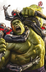 Hulk - P&ocirc;ster conceito de Os Vingadores 2: A Era de Ultron