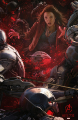 Feiticeira Escarlate - P&ocirc;ster conceito de Os Vingadores 2: A Era de Ultron