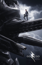 Power Rangers O Filme [2017] - P&ocirc;ster Zord Preto