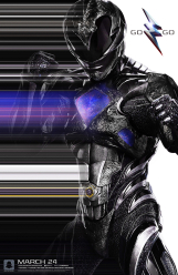 Power Rangers O Filme [2017] - P&ocirc;ster Ranger Preto
