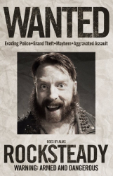 Rocksteady procurado em As Tartarugas Ninja - Fora das Sombras